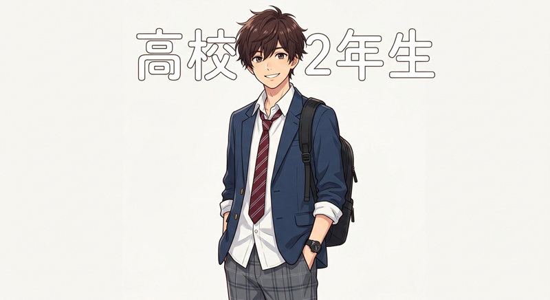 高校2年生の男の子